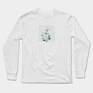 Real Floral Flower Plant 5 Long Sleeve T-Shirt